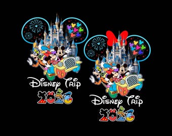 Disneyland 2026 Trip, Magic Castle Cut File, Family Vacation 2026 SVG, Family Trip 2026 Svg, Family Squad, Vaca Mode Svg, Magic Kingdom Png
