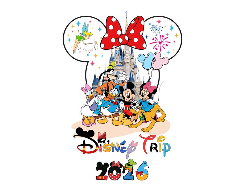 Disneyland Trip 2026, Family Vacation 2026 Png, Couple Disney Cut File, Family Squad, Vaca Mode, Magic Kingdom Castle Tour, Best Day Ever image 2