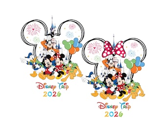 Bundle Family Trip 2026 Png, Vacation 2026, Mouse and Friend Squad, Vacay Mode Png, Magical Kingdom 2026 Shirt Design, Best Day Ever Castle