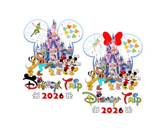 Disneyland 2026 Trip, Magic Castle Cut File, Family Vacation 2026 SVG, Family Trip 2026 Svg, Family Squad, Vaca Mode Svg, Magic Kingdom Png