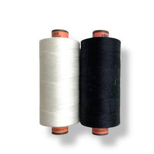 Hilo de coser Amann Saba – 100% poliéster, carrete de 1000 m
