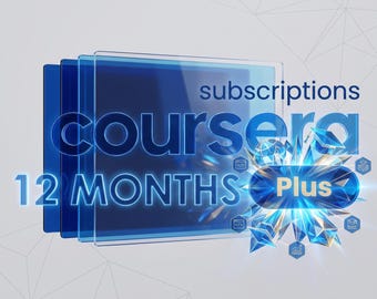 Abbonamento Coursera Plus di 12 mesi / Accesso illimitato all'apprendimento per 1 anno / Oltre 4.500 corsi e certificazioni professionali inclusi