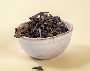 Honey Black Tea Loose Leaf, Organic Thai Black Tea from Doi Mae Salong, Mountain Growth, Handpicked, Natural Sweet Aroma, 2024 Harvest