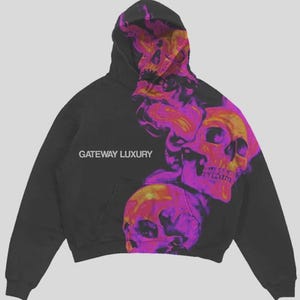 Premium Heavyweight Streetwear Hoodie | Oversized Hoodie | Urban Luxury Pullover Hoodie