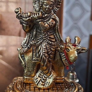 Retourner des cadeaux |  Idole du Seigneur Krishna |  Cadeau de mariage, Anniversaire, Cadeaux d&#39;entreprise de pendaison de crémaillère, Baby shower