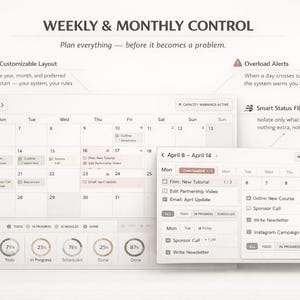 E-mailmarketingplanner organizer nieuwsbrief | Excel en Google Spreadsheets | Inhoudskalender Schema, dashboard en analyses afbeelding 7