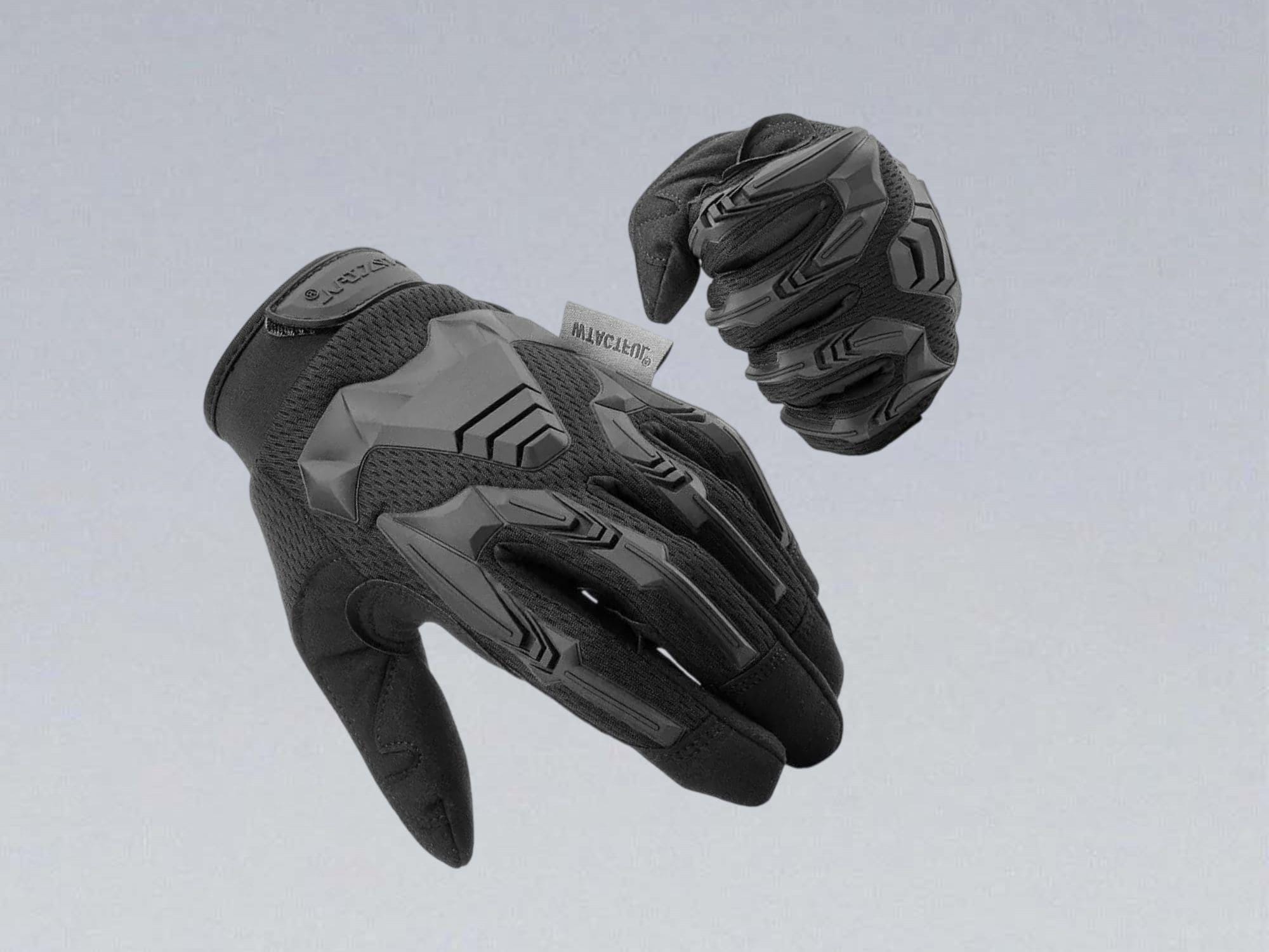 Guanti Moto Estivi Ixon OREGON Verde Tattico Vendita Online - Foto 8