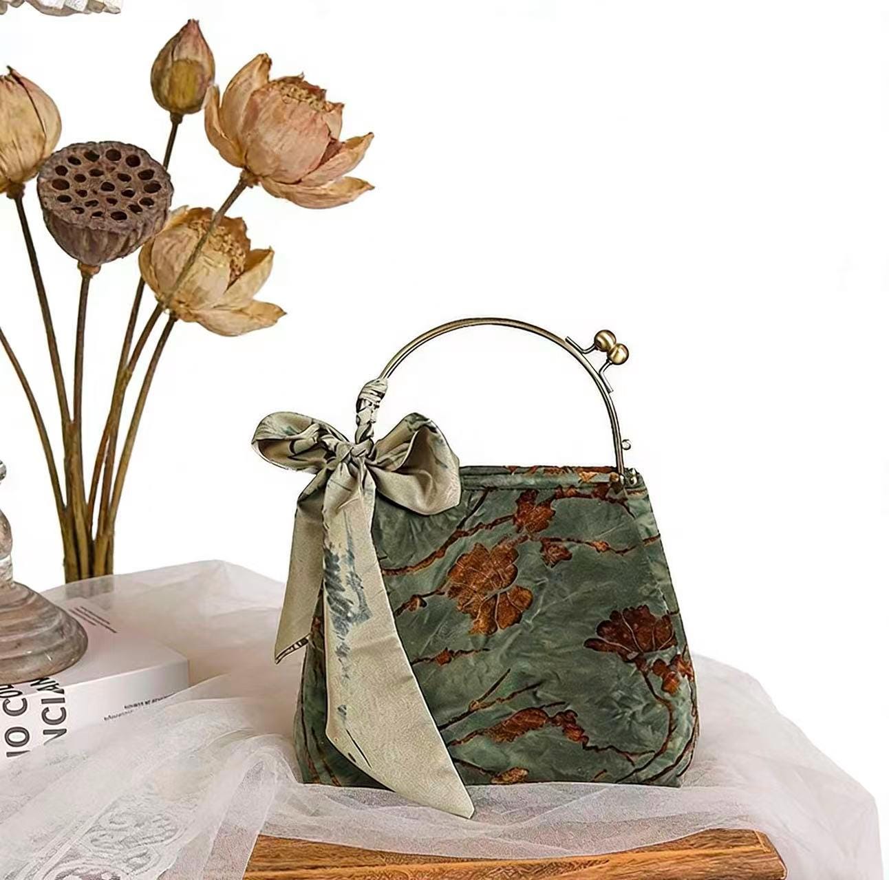 Jacquard Clutch - Etsy
