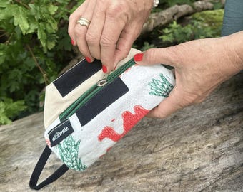 Futterdummy Hund aus Reissack (Upcycling) – mit Innenbeschichtung, robustes Apportierspielzeug für Training & Suchspiele