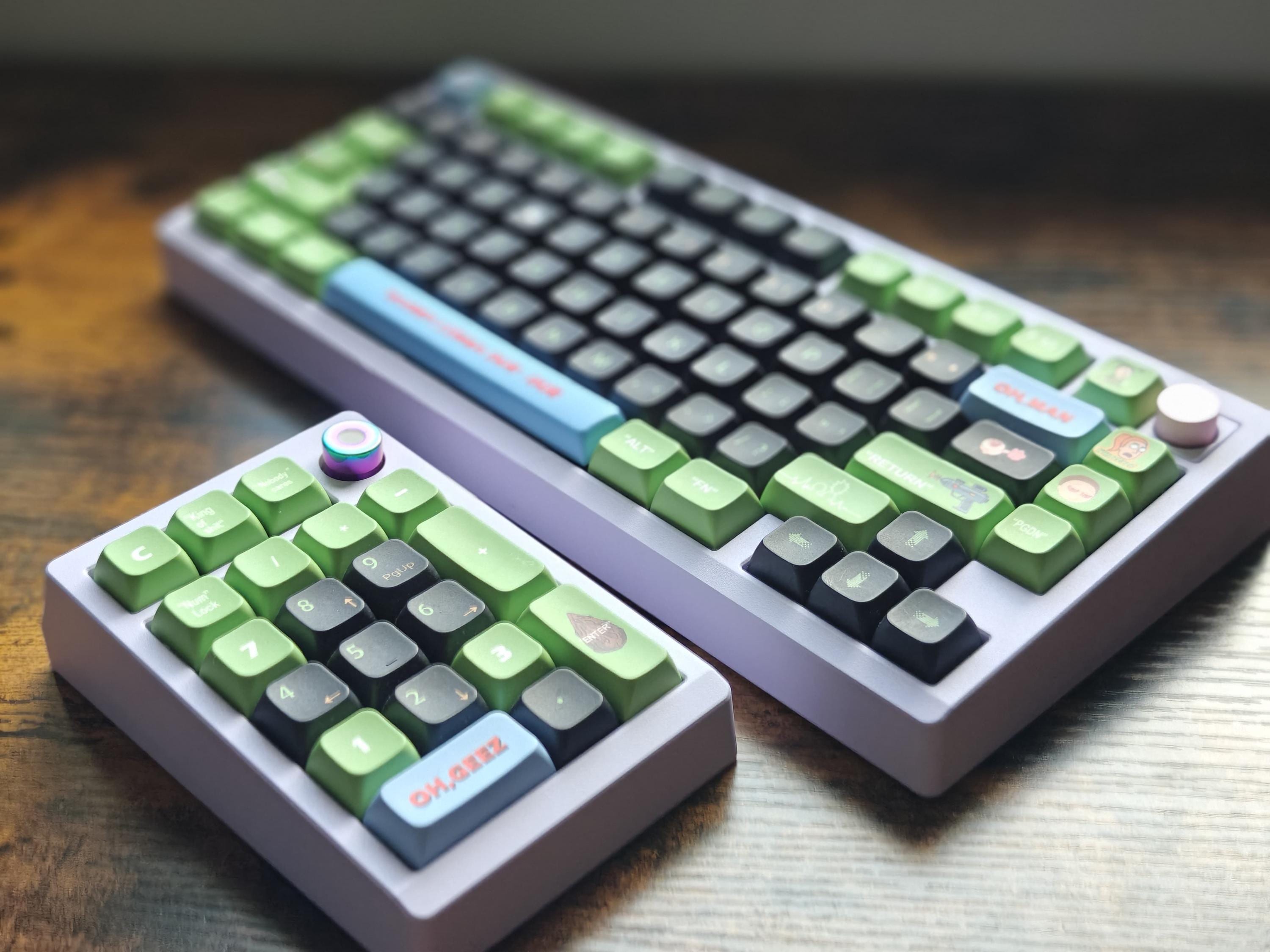 Keyboard - Zoom75 Rick & Morty - Etsy