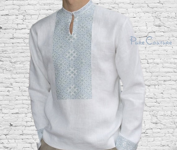 male white linen outfits