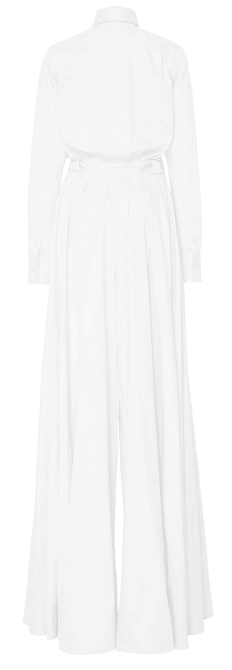 Bridesmaid Infinity Custom Made Wedding Jumpsuit / White Pant Etsy