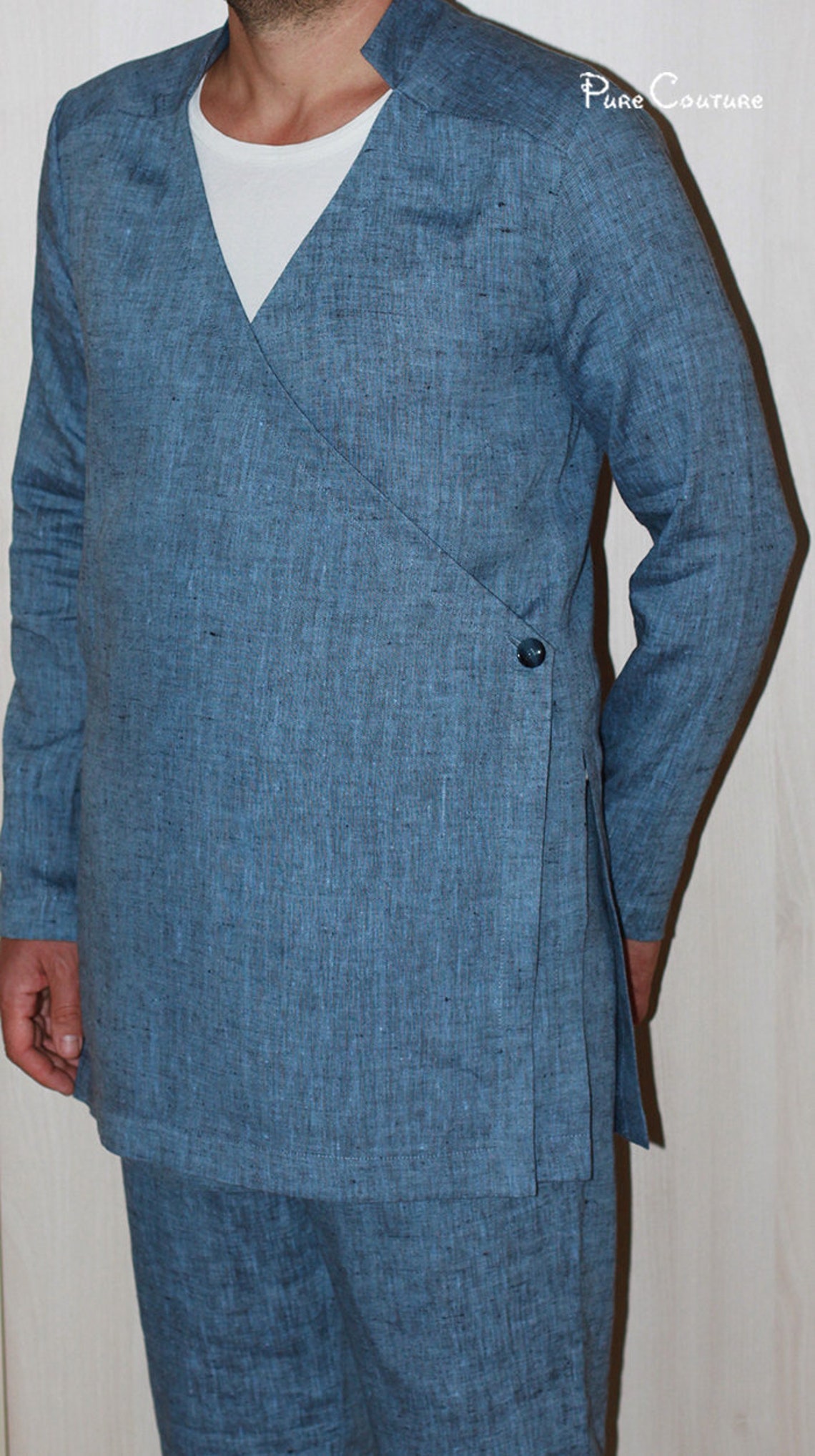 Mens Hunter Linen Leisure Suit main image 0