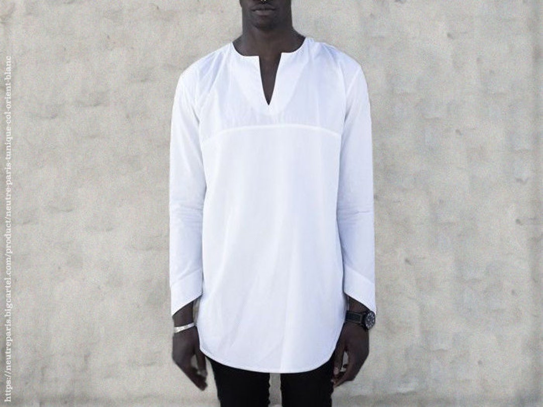 MENS WHITE PONCHO WITH HOOD CASHMERE – Trancentral Shop