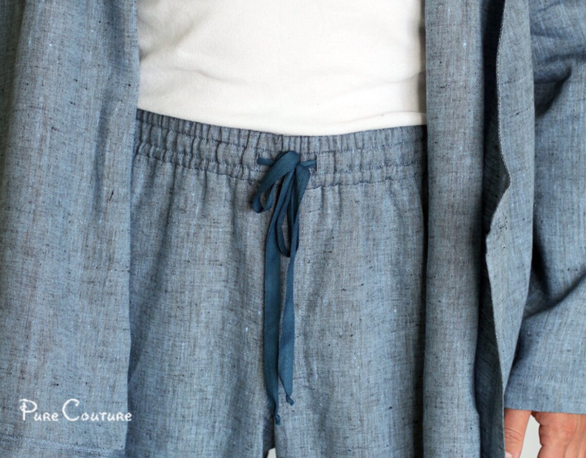 Mens Mustard Linen Leisure Suit main image 0