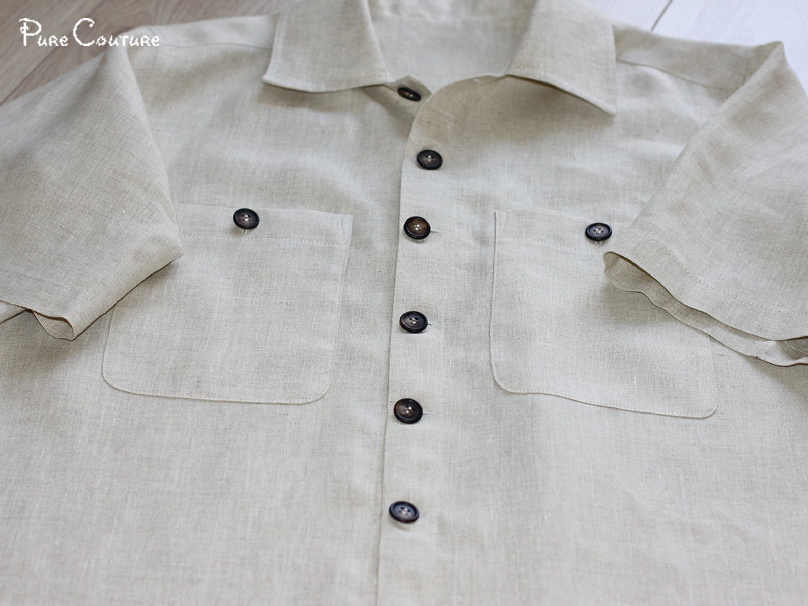 Mens Green Linen Button Down Shirt and Pants / Custom Green Etsy