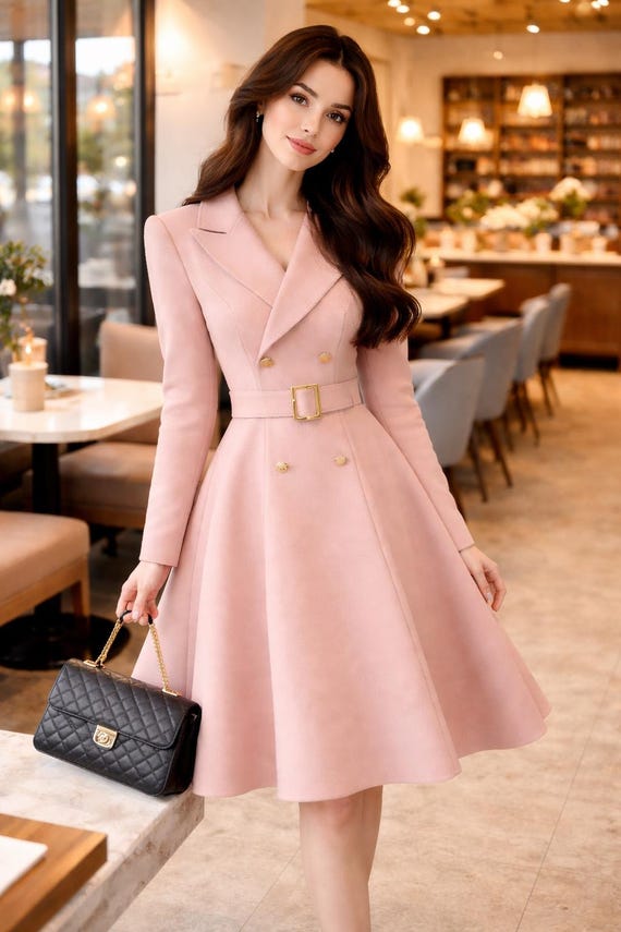 elegant coat and dress outfits 20 Stylish Jackets to Wear With Dresses