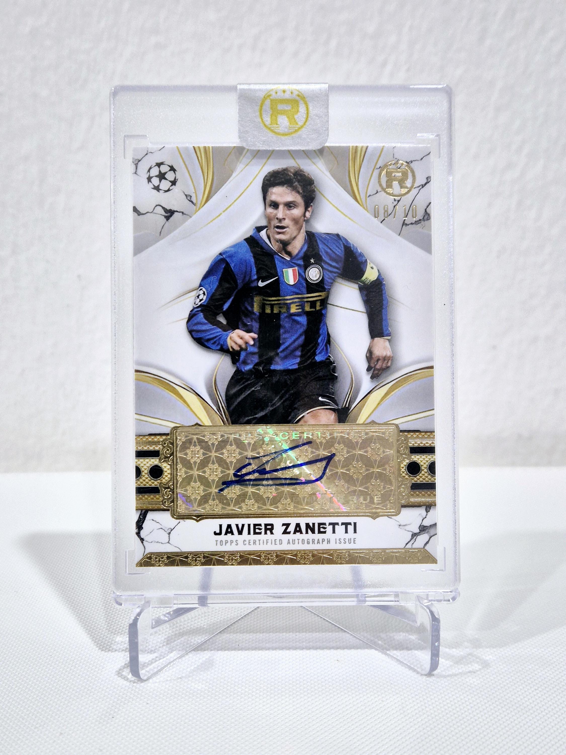 トップス認定サイン入り：ハビエル・サネッティ /10 FCインテル