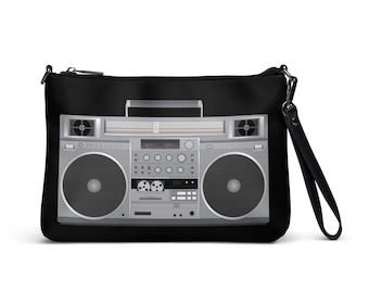 Beastie Boys LL Cool J Inspired Boombox JVC-RC-M90 Crossbody Bag Radio Cassette Culture