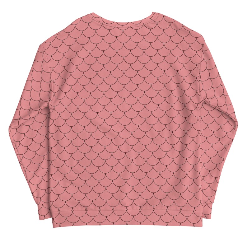 Dragon Scales All-Over Printed Sweatshirt Inspired by Heavy Liquid