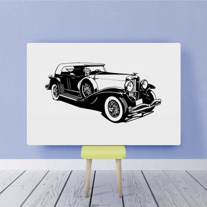 Duesenberg Motors Car Art Print 5 JPGs Digital Download Instant Print Hot Rod Girl Gift image 3