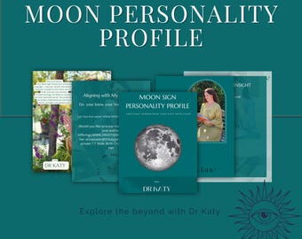 Moon Sign Personality Profile | Vedic Astrology Insight | Emotional Blueprint Reading | Digital PDF Chart