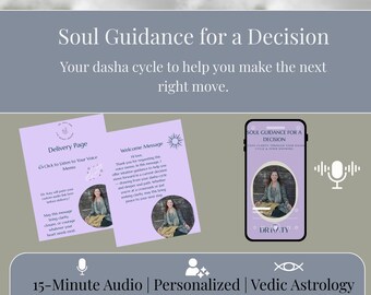 Soul Guidance for a Decision | Vedic Astrology Clarity Reading | Intuitive Decision-Making Support