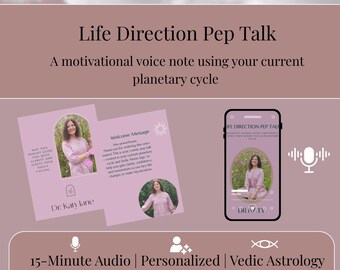 Life Direction Pep Talk | Vedic Astrology Audio Guidance | Soul Path & Purpose Clarity