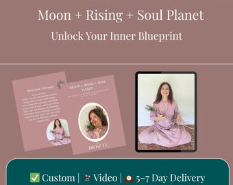 Moon + Rising + Soul Planet Report | Vedic Astrology Insights | Emotional, Outer Self & Soul Alignment