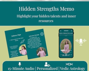 Hidden Strengths Memo | Vedic Astrology Voice Note | Discover Your Soul Gifts & Power
