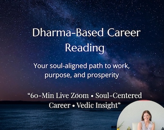 Dharma-Based Career Reading | Vedic Astrology Career Path | Soul-Aligned Work Insight