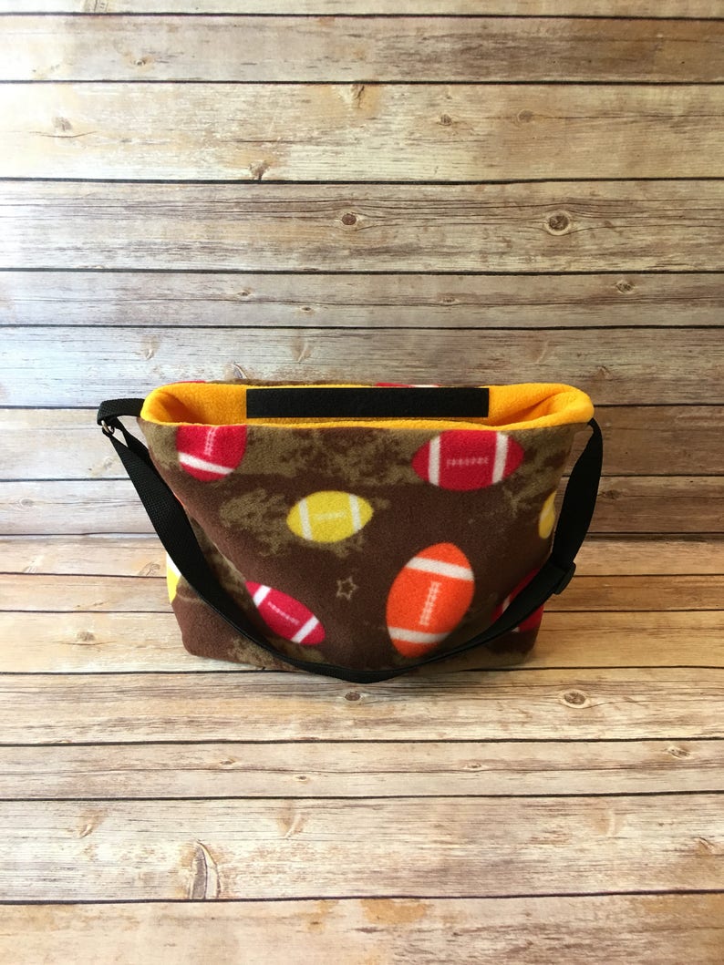 Guinea Pig Fleece Bonding Bag Carrier with Closure