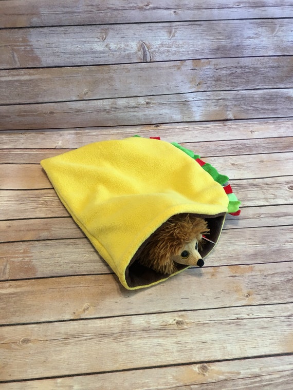 Fleece Snuggle Sack Taco for Guinea Pigs Etsy