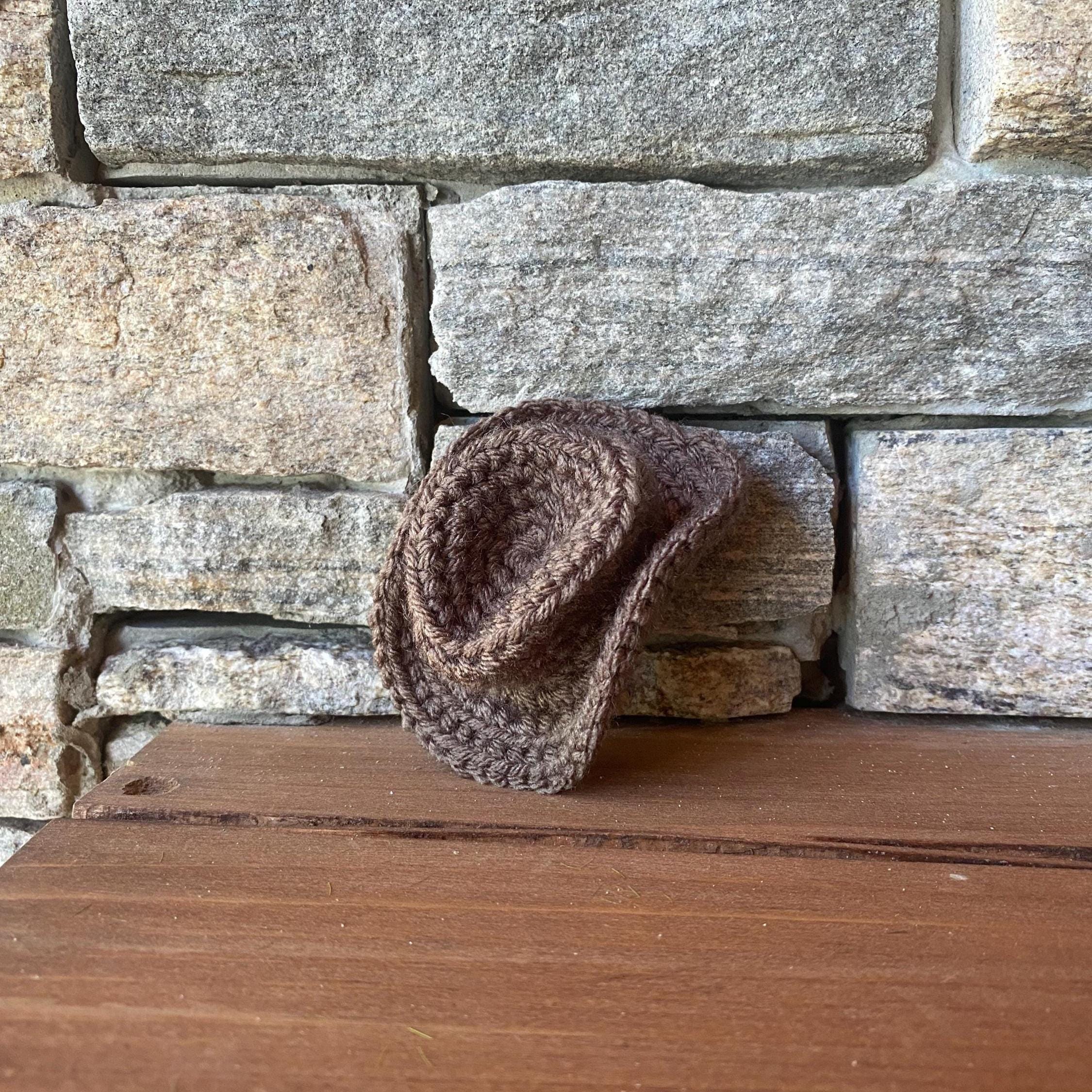 Lot De 4 Mini Chapeaux Western Pour Poupée – Floqués, Ornements Noël