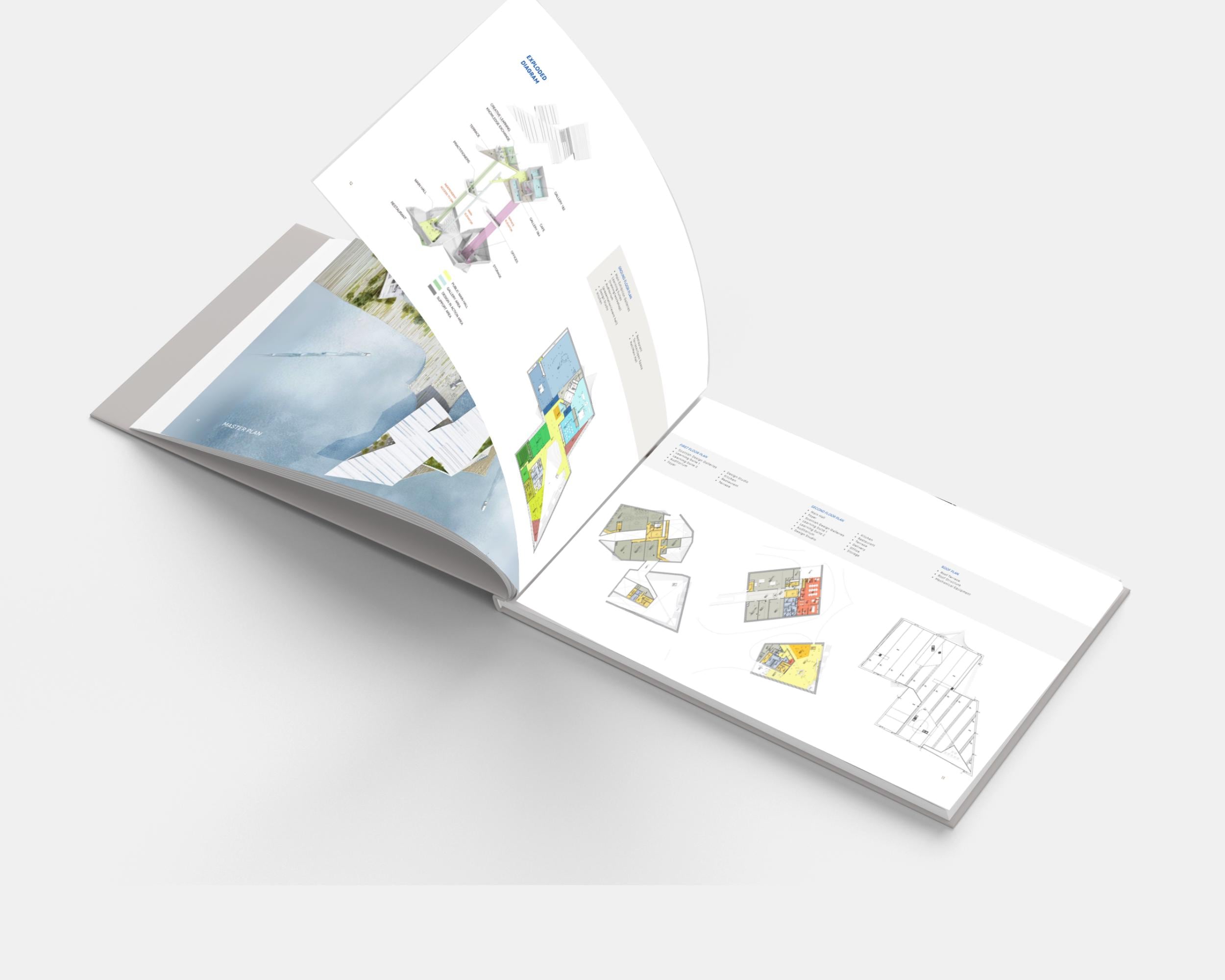 Architecture Portfolio Template Canva: Minimalist Design (digital ...