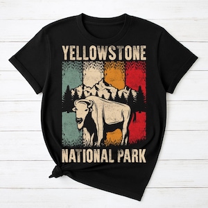Yellowstone National Park PNG: Vintage Travel Sublimation Design (Digital Download
