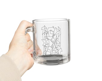 Glass Mug, 10oz - David Hayes Inspired
