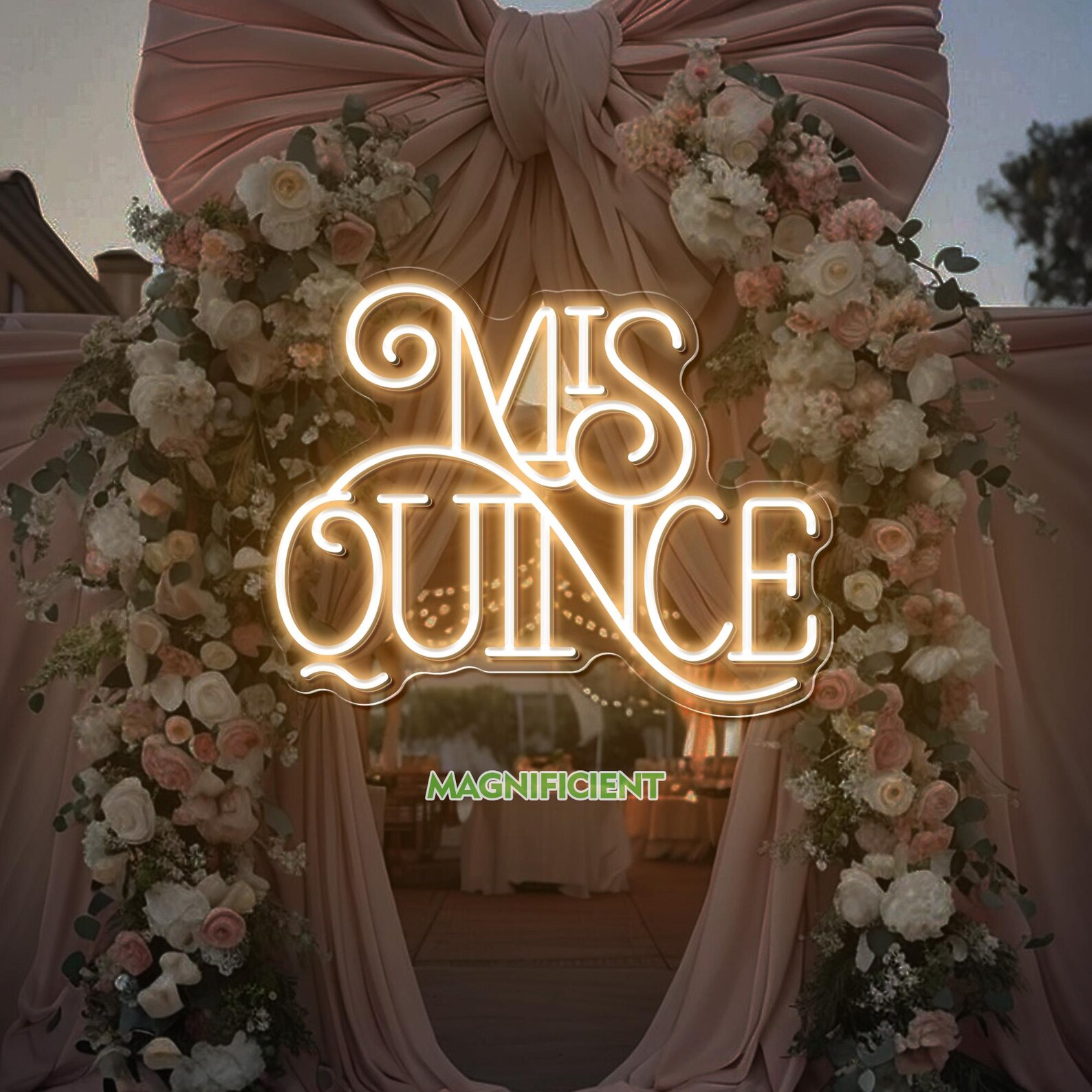Mis Quince Neon Sign Sweet 15 Quinceanera Party Decor Mis Quince Neon ...