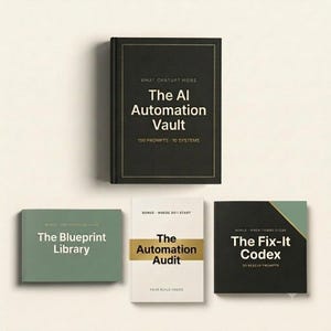 Le coffre-fort d'automatisation IA - 150 invites d'automatisation ChatGPT + 25 modèles n8n