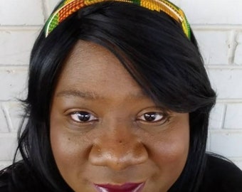 African print headband for women