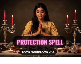 Protection Spell, Negative Energy Shield, Aura Cleansing, Spiritual Shield, Defense from Psychic Attacks  Curse