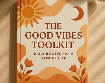 Boîte à outils Good Vibes | Journal de motivation, cartes de vœux, planificateur d'entretiens personnels (téléchargement PDF)