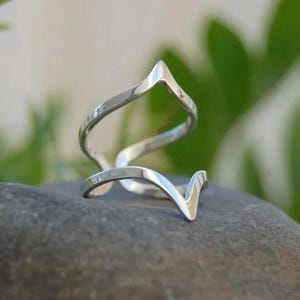 Trigger Finger Rings, Arthritis Ring, Mallet Finger Rings, EDS Finger Splint Rings, Adjustable Arthritis Rings, 925 Sterling Silver Rings