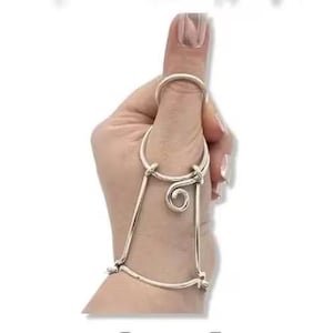 MCP Hyperextension, EDS Finger Ring, EDS Brace, Ring For Hypermobility, Trigger Finger Ring Mallet Finger Ring Arthritis Ring, Brace Ring