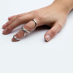 Arthritis Ring For Lateral Deviation,925 Sterling Silver Ring,Splint Thumb Ring,Mallet Finger Ring,Trigger Finger Ring,Hyper mobility Ring