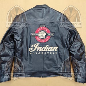 Men’s Riding Leather Jacket – Genuine Cowhide Motorcycle Jacket – Classic Biker Style – Protective Riding Gear – Black Leather Moto Coa