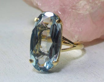 Blue topaz ring, blue topaz ring gold, 14k gold blue topaz ring, gold blue topaz ring, gold ring.