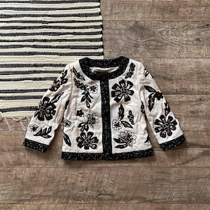 Blazer/jacket with flowers Escada