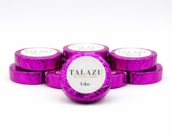 Bombas de ducha aromáticas premium con aroma a lila (8 unidades)