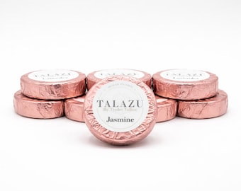 Pastillas de ducha aromáticas de jazmín, set de regalo de spa (paquete de 8)